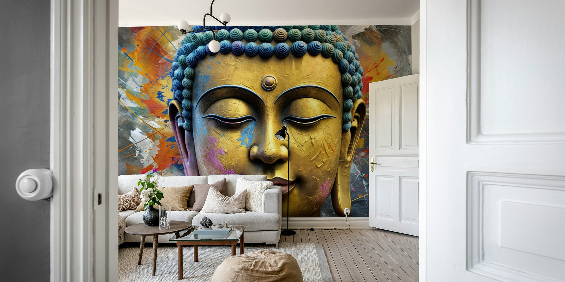 The design gives a feeling of quiet, natural beauty.

