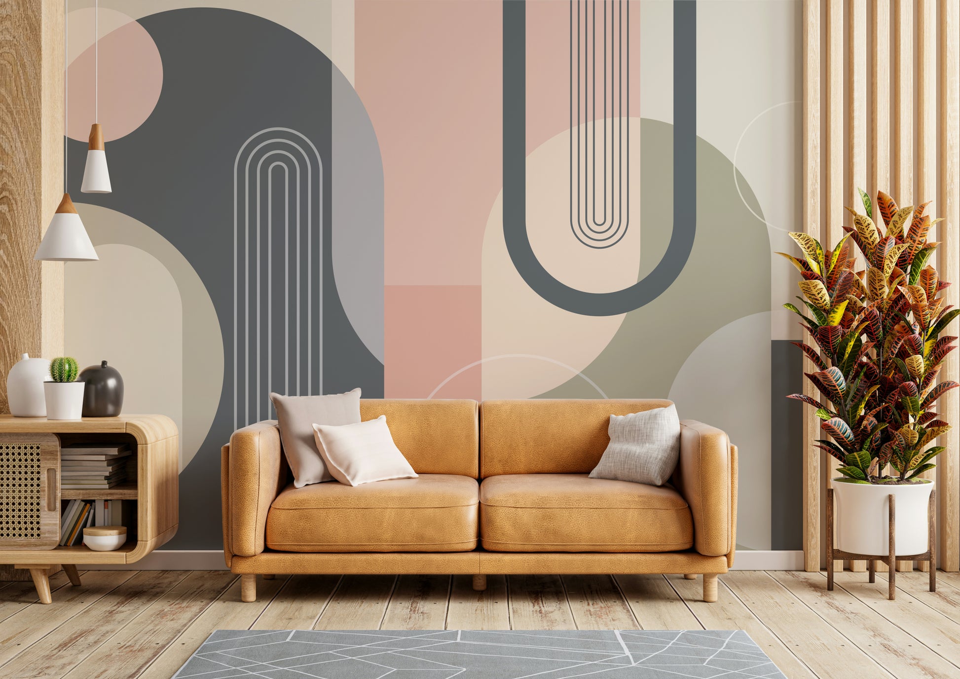 The arches are the central focus of the image.

