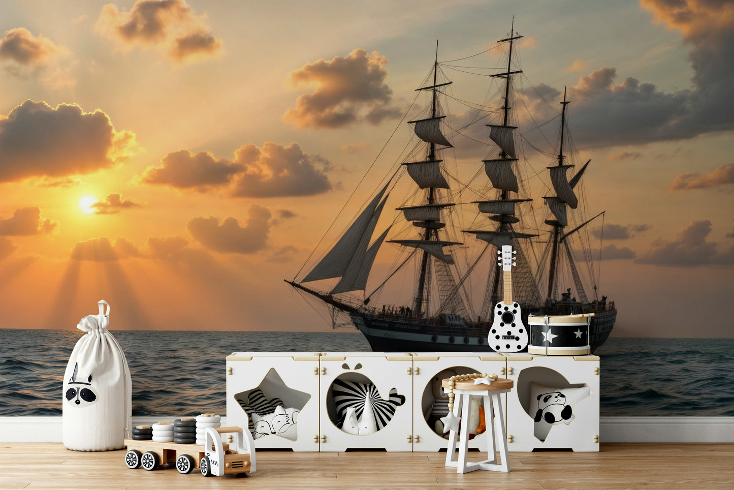 The design gives a feeling of quiet, natural beauty.

