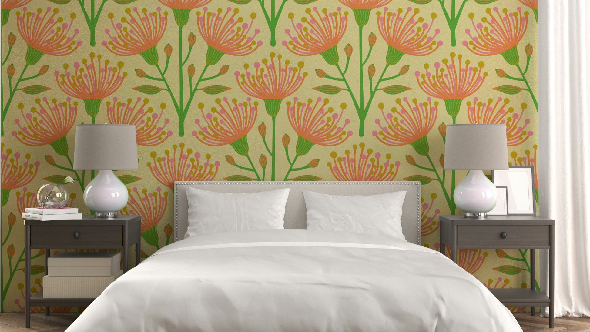 The design gives a feeling of quiet, natural beauty.

