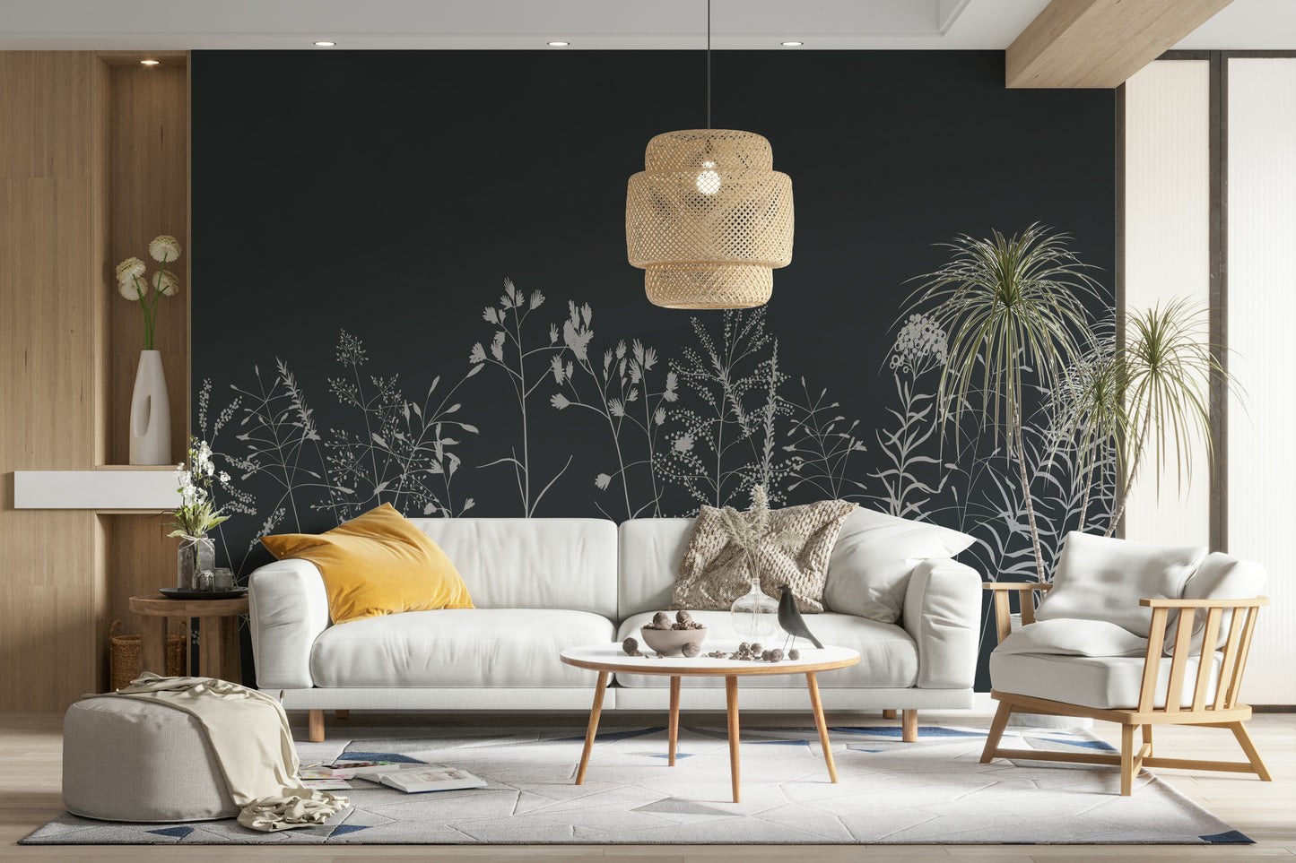 The design gives a feeling of quiet, natural beauty.

