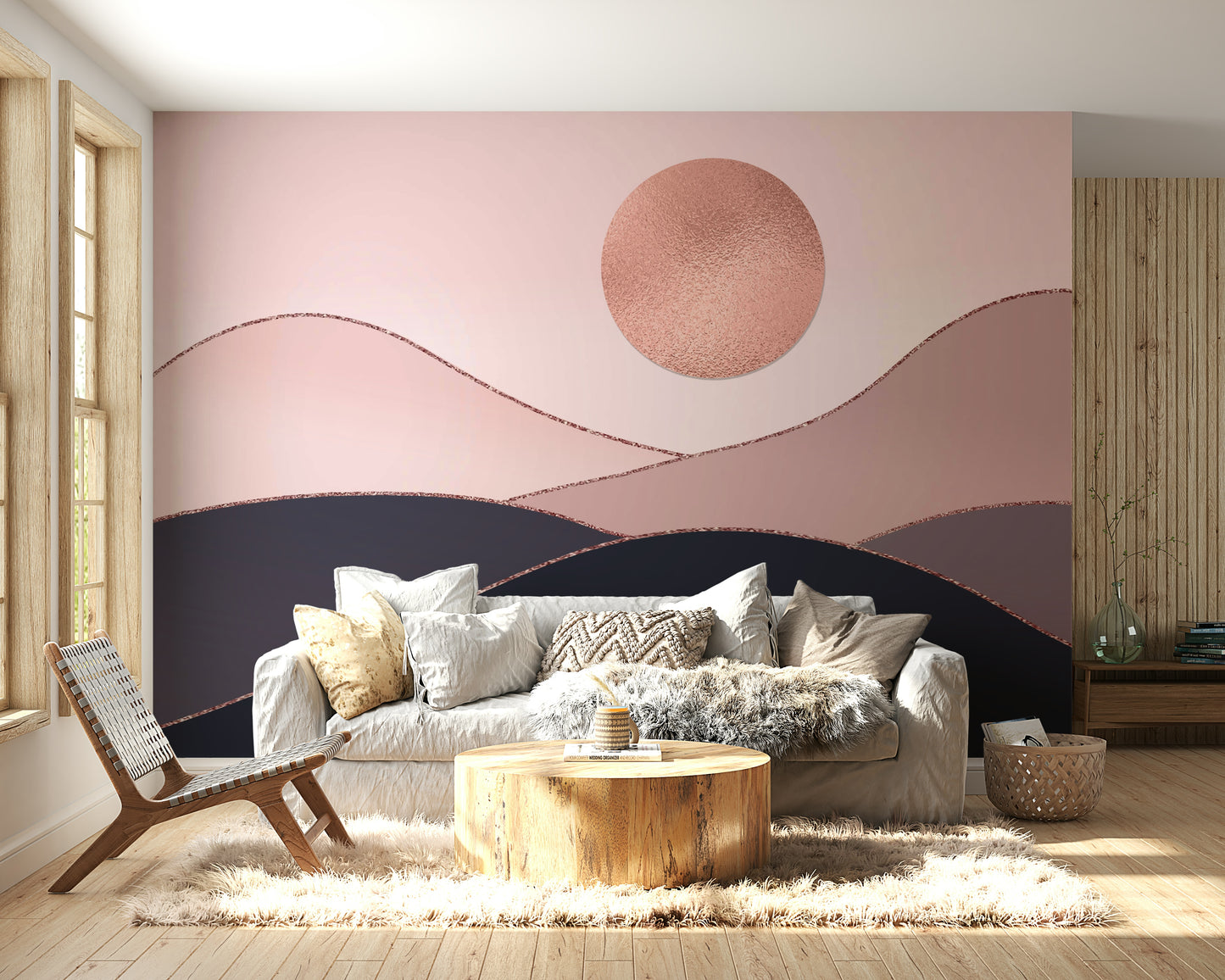 The horizon line is a central focus of the image.

