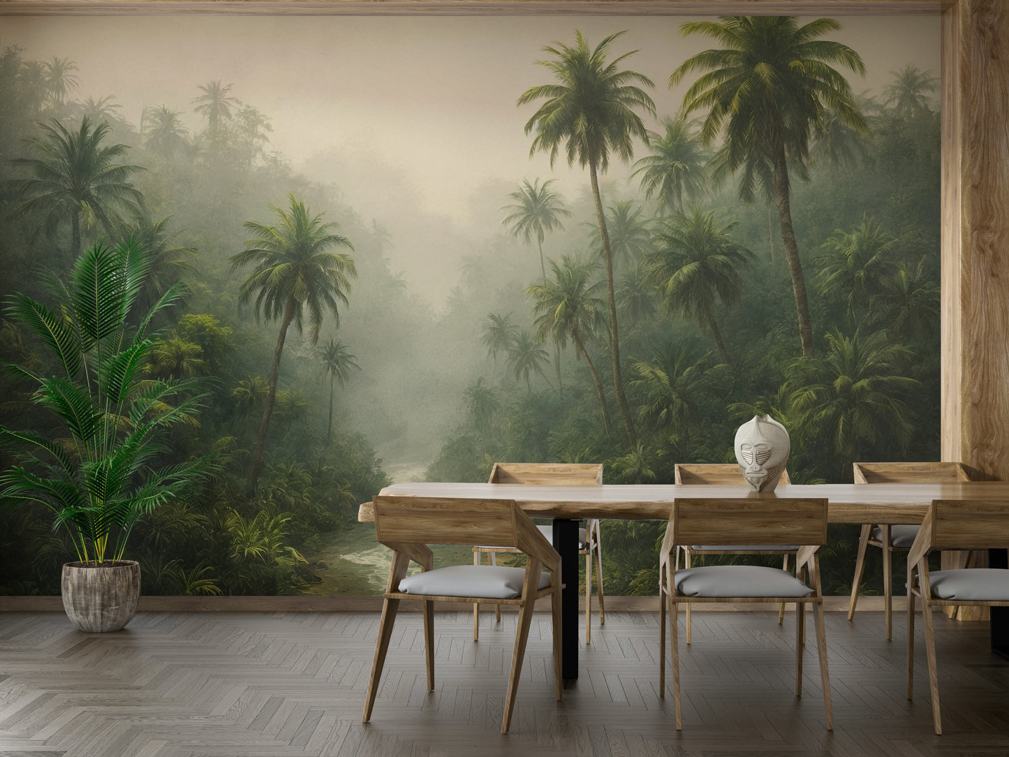 Jungle River Dream Wall Mural