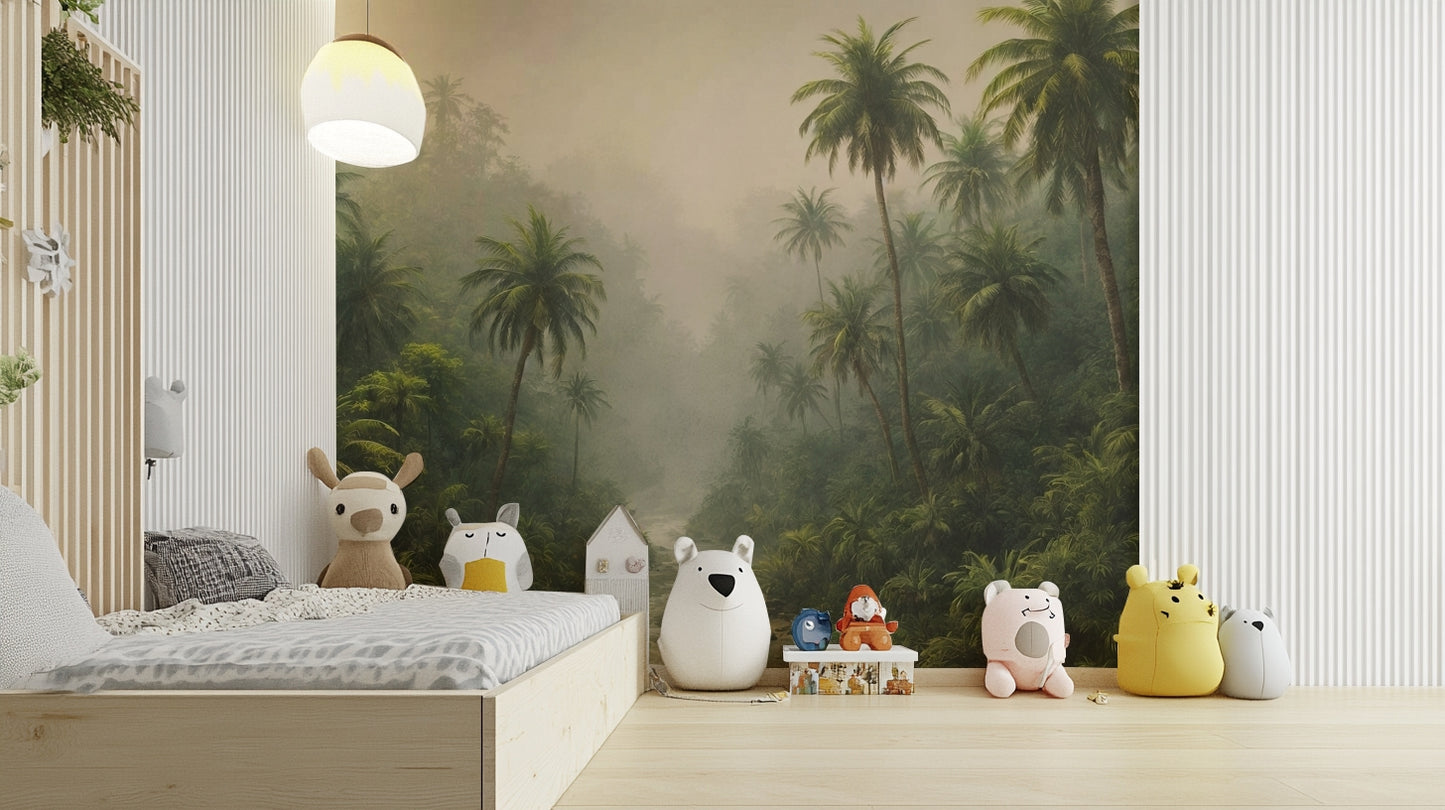 Jungle River Dream Wall Mural