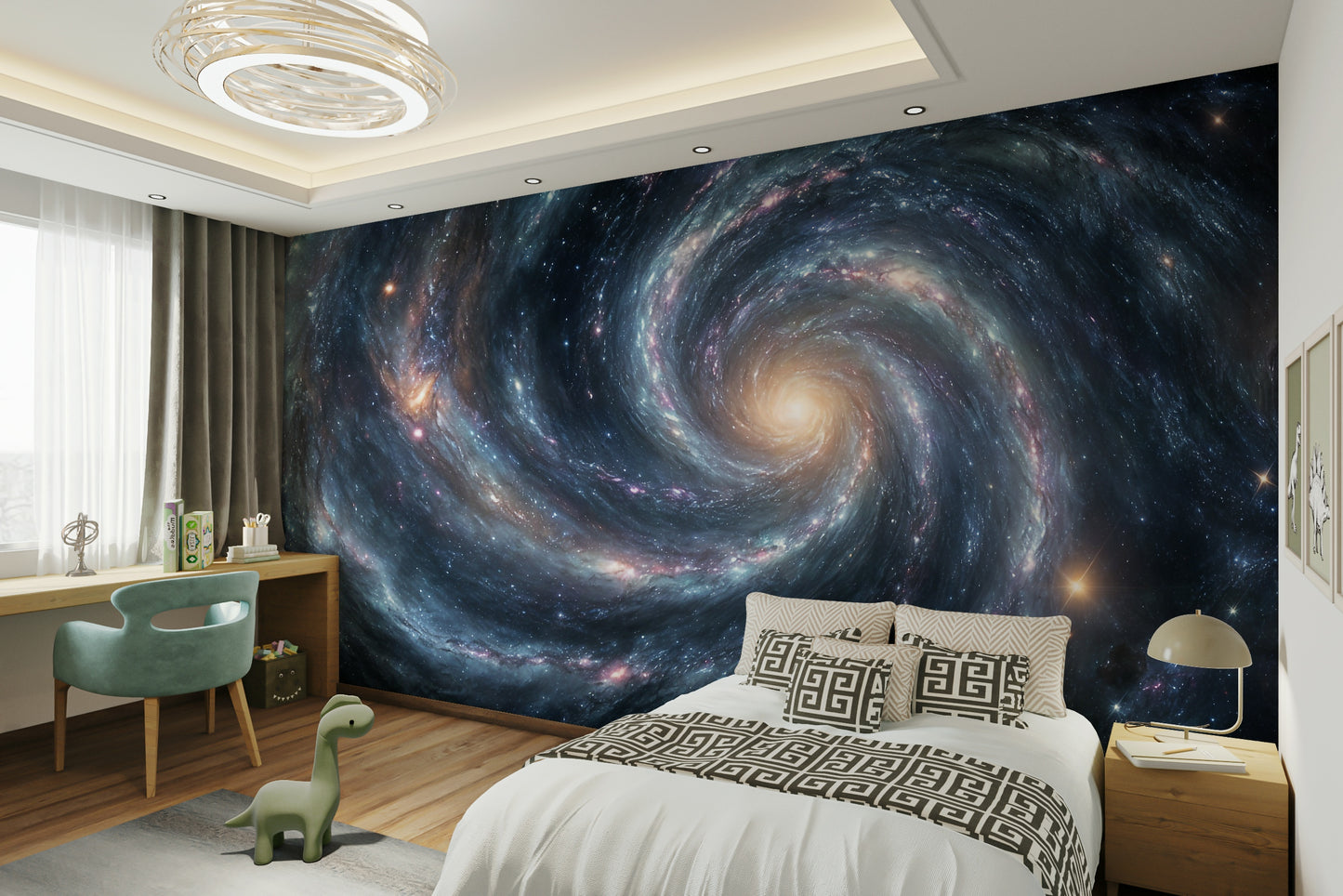 Galactic Dreamscape Wall Mural