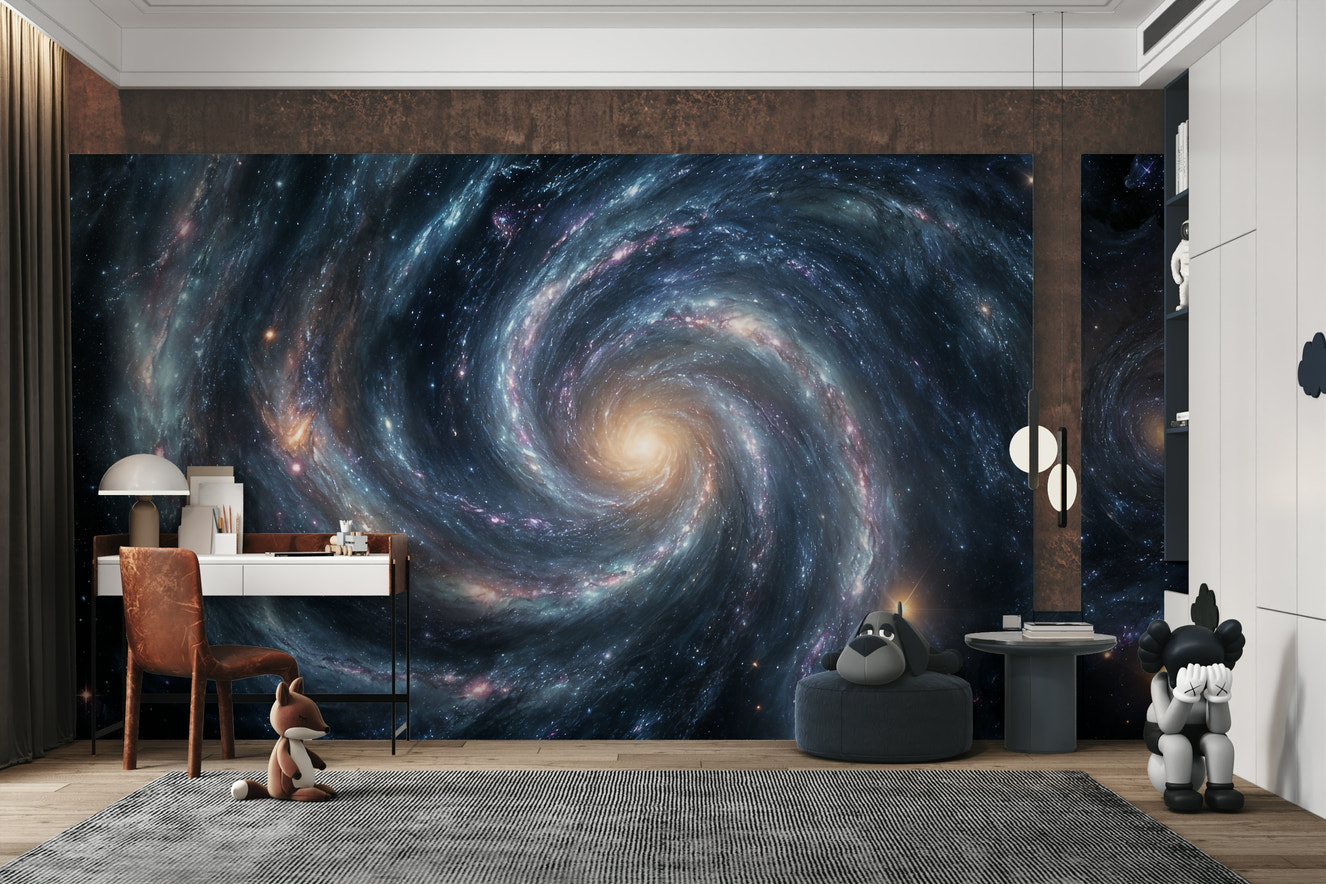 Galactic Dreamscape Wall Mural