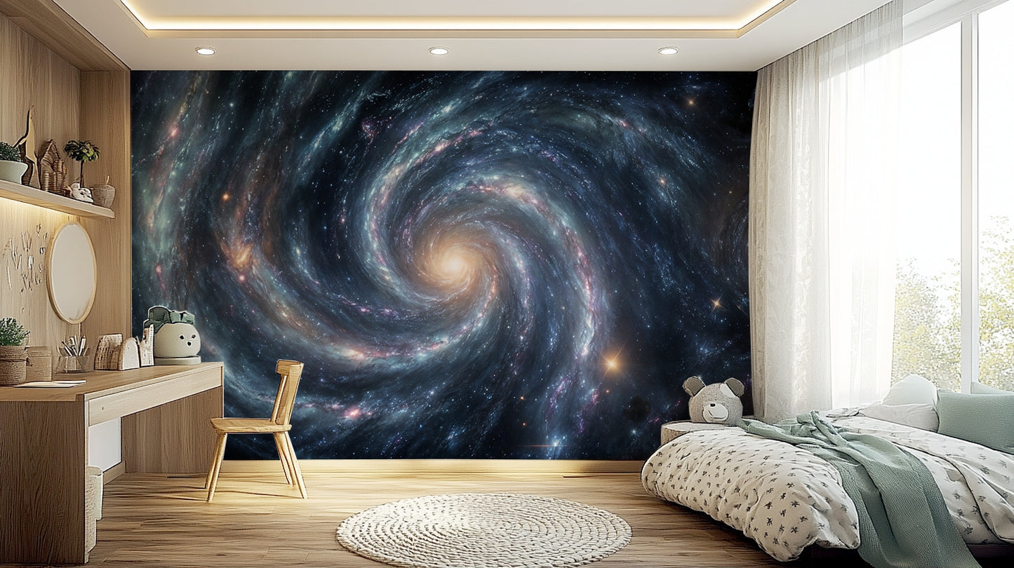 Galactic Dreamscape Wall Mural
