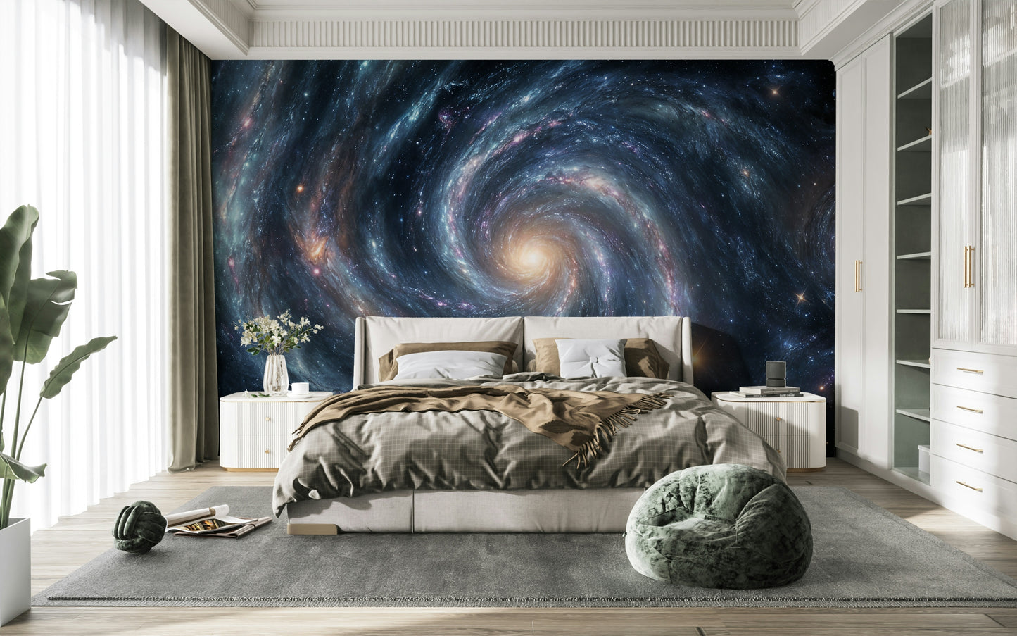 Galactic Dreamscape Wall Mural