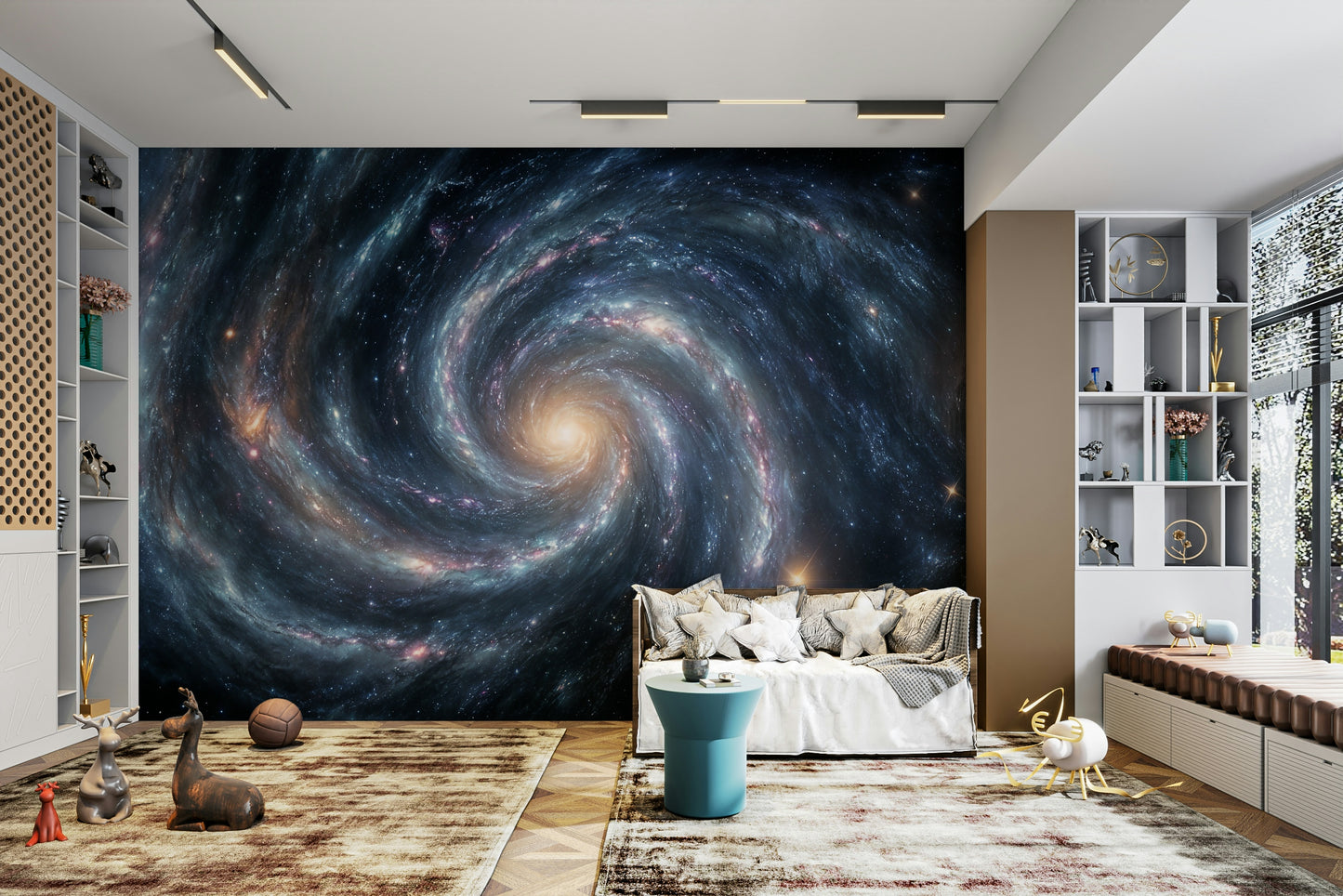 Galactic Dreamscape Wall Mural