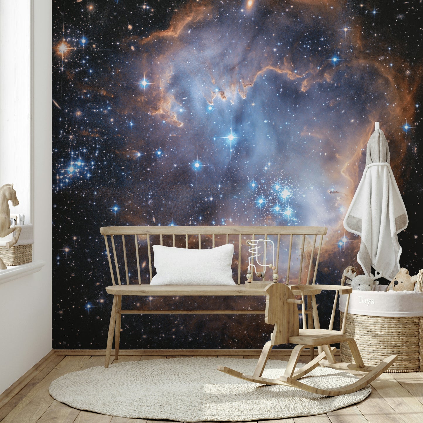 The scene looks like a real photograph from a telescope.

