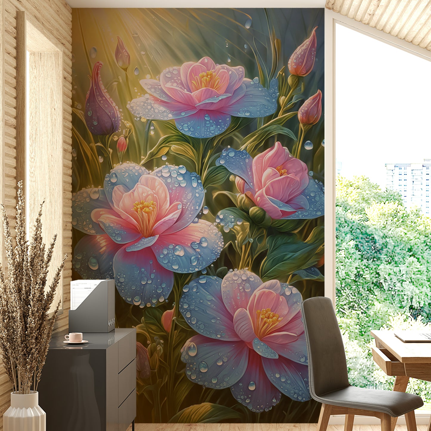 The light is gentle and appears to be from a sunrise.

