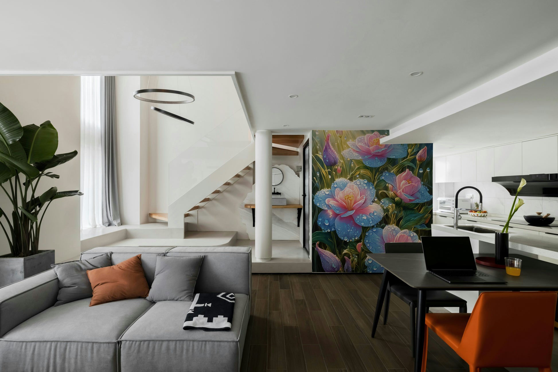 The image has a fresh, morning feel.

