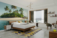 The sky has gentle shades of pink, purple, and orange.

