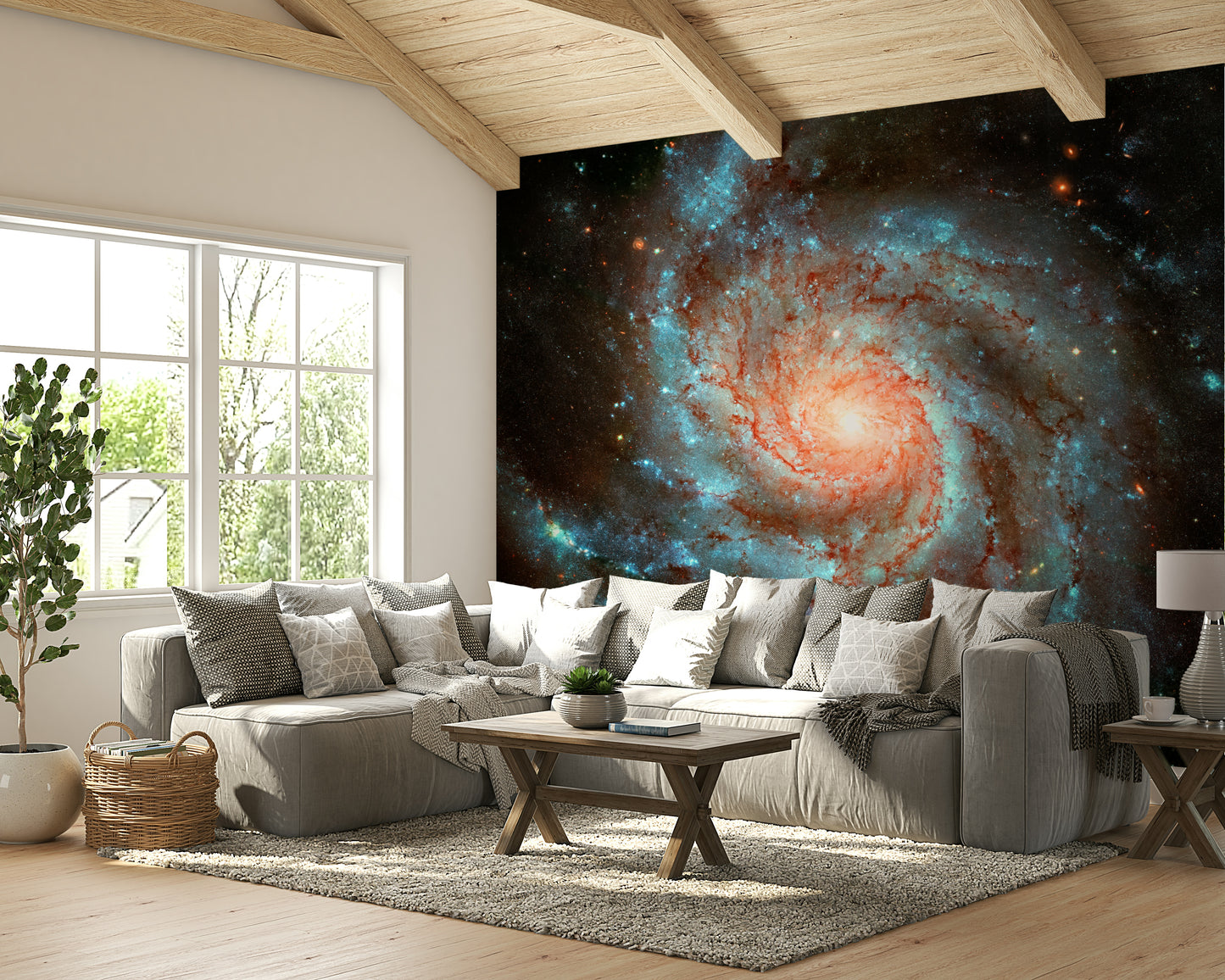 The look is both simple and deeply effective for creating a calm space.
