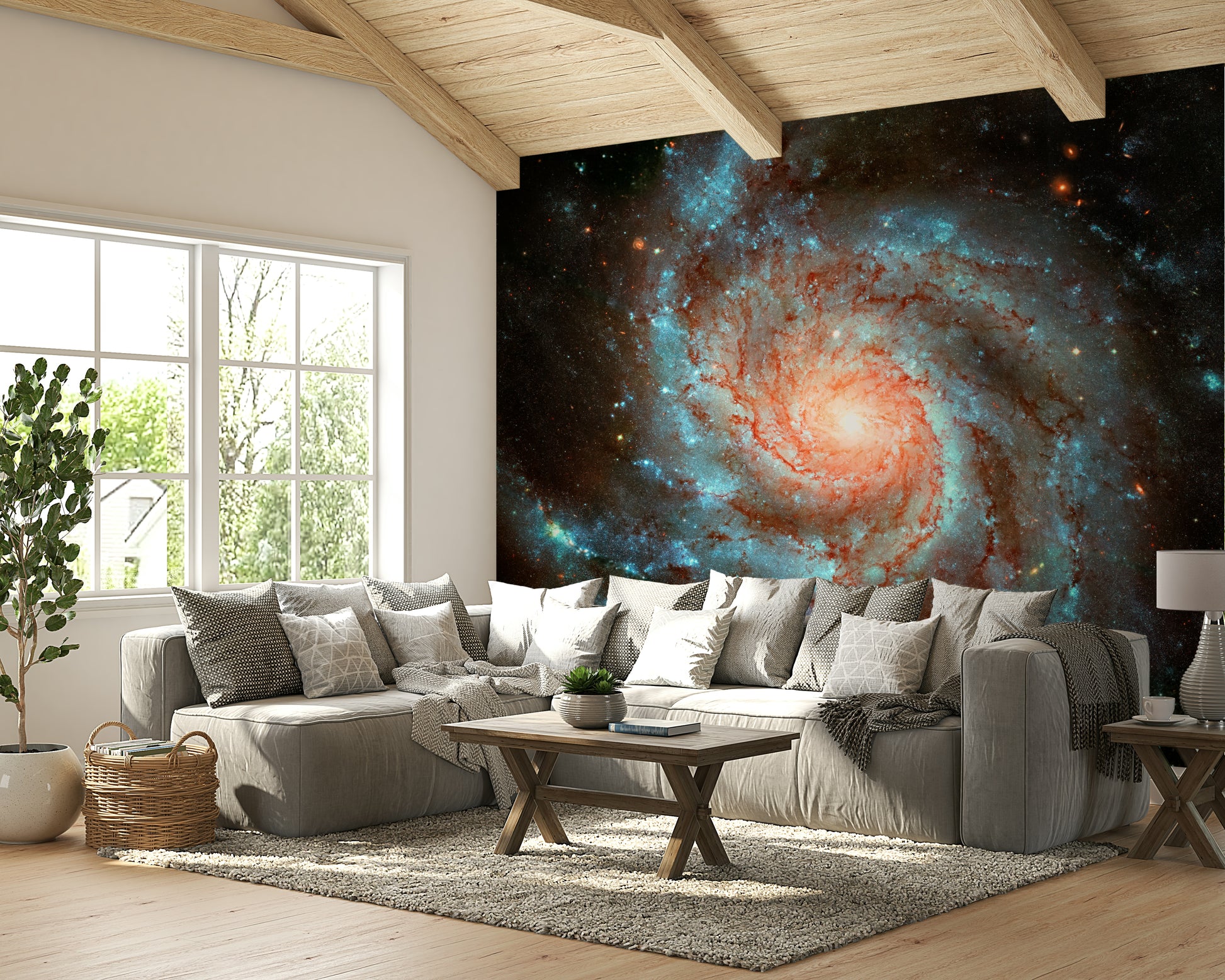 The look is both simple and deeply effective for creating a calm space.
