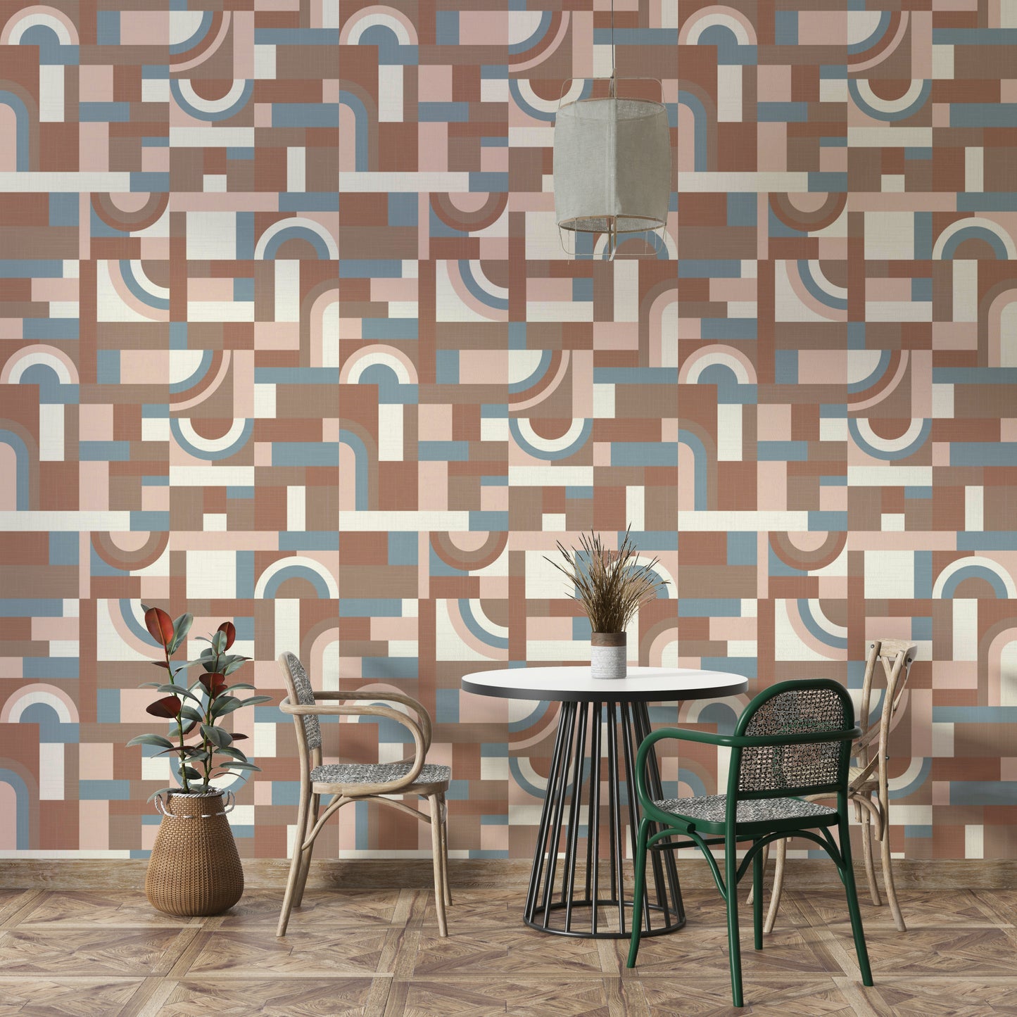 The style is peaceful and feels very connected to a sense of calm.

