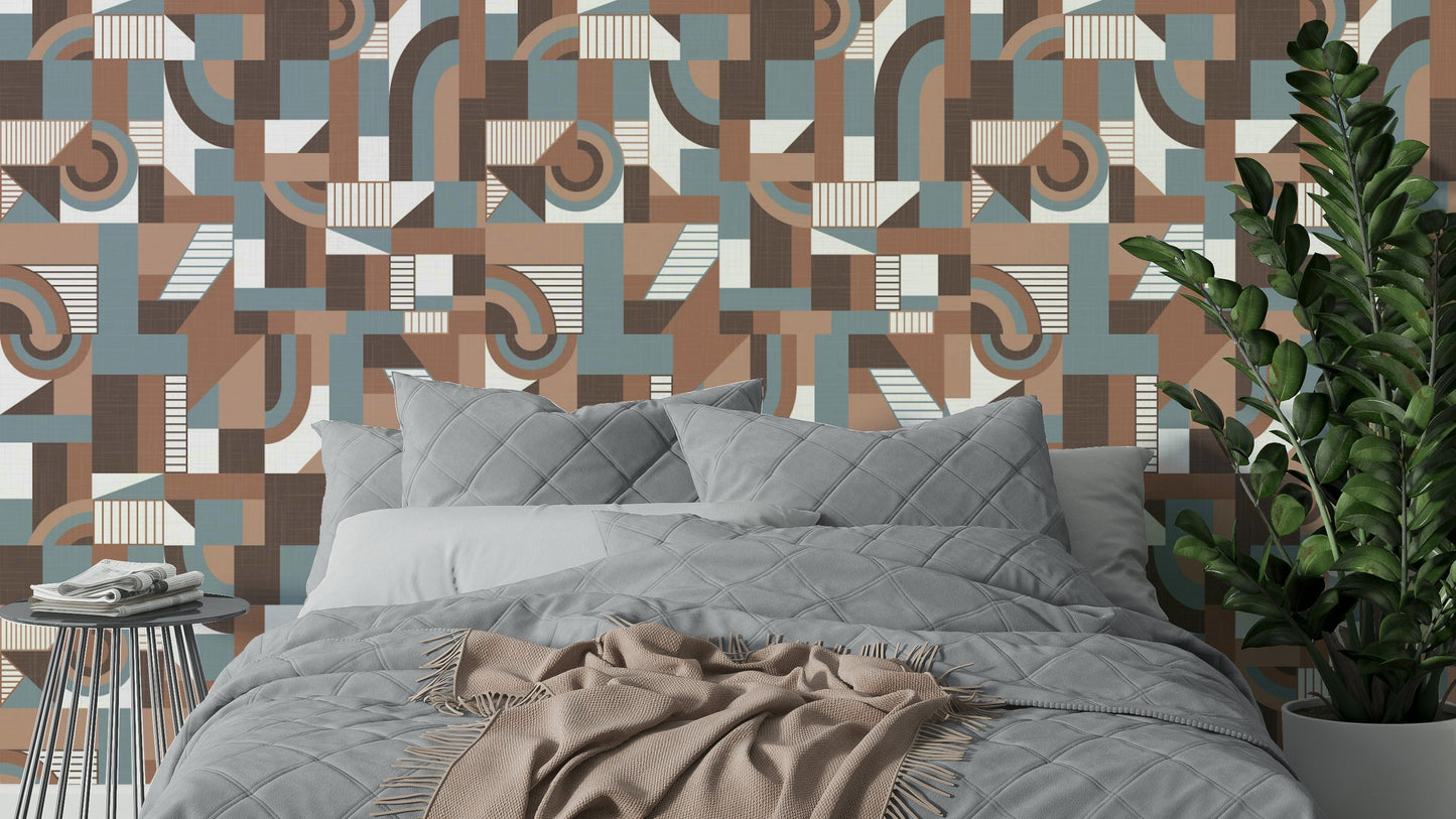 The design has a very calming and serene effect on the space.

