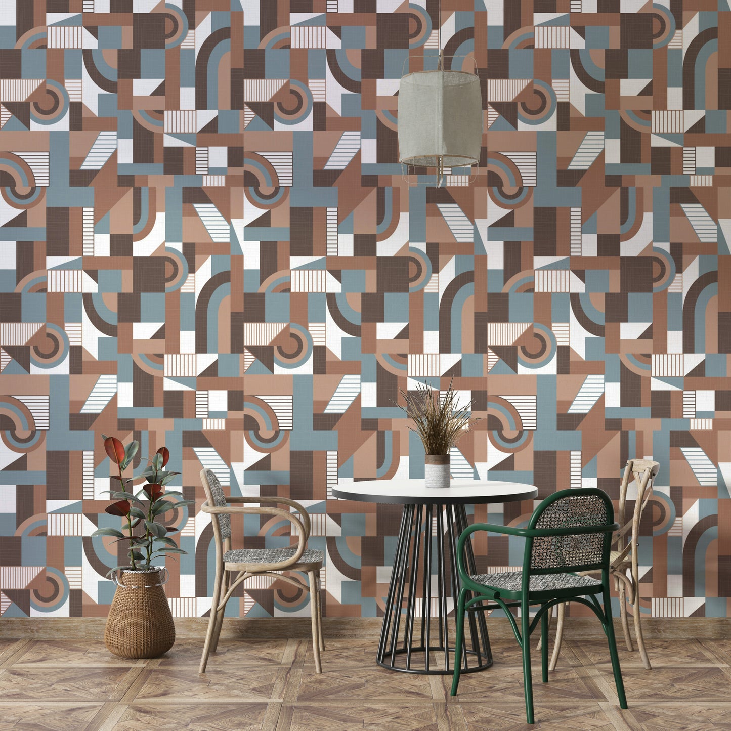 The style is peaceful and feels very connected to a sense of calm.

