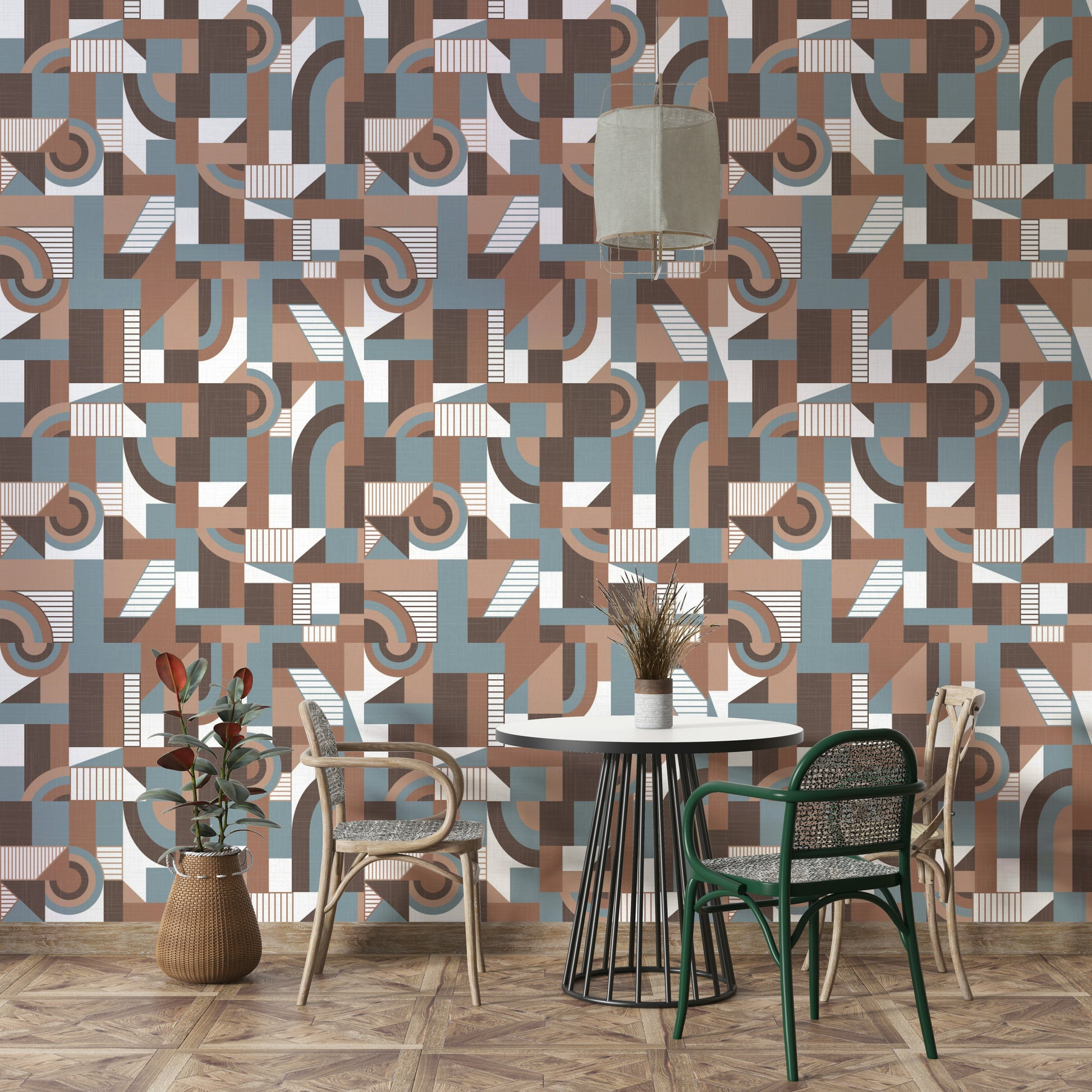 The style is peaceful and feels very connected to a sense of calm.

