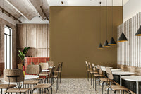 The room's lighting highlights the peaceful feel of the pattern.

