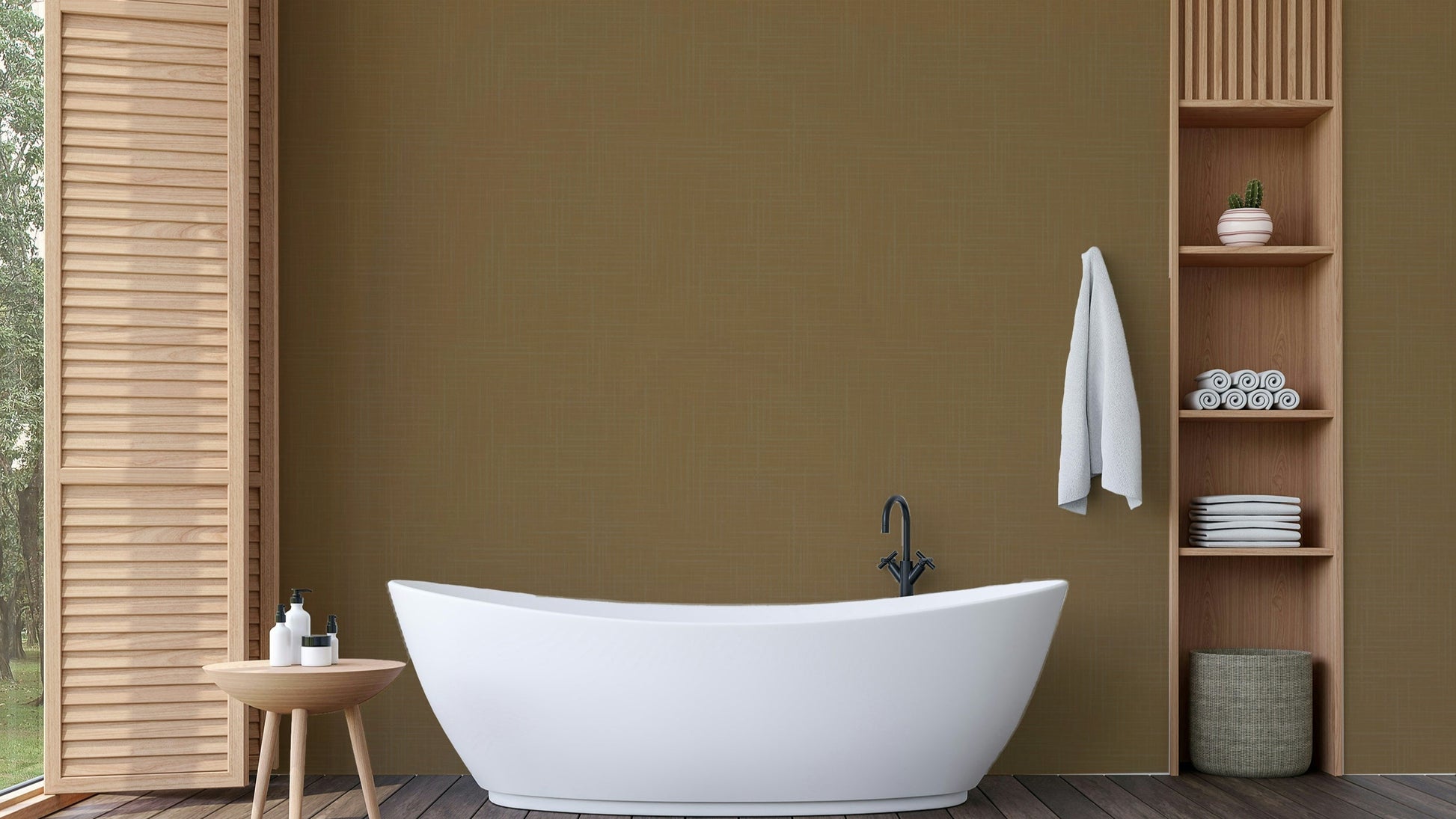 A wallpaper featuring a textured, subtle pattern.

