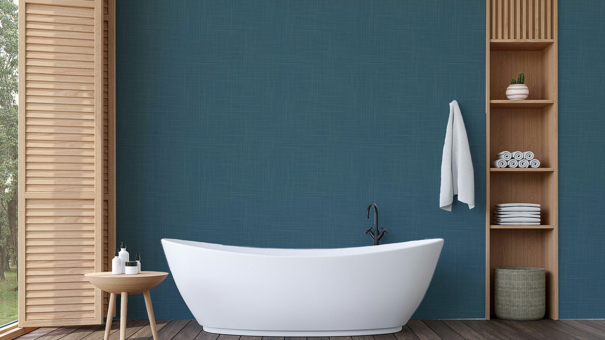 A wallpaper featuring a textured, subtle pattern.

