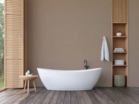 The colors are muted and soft, with a uniform warm taupe tone.

