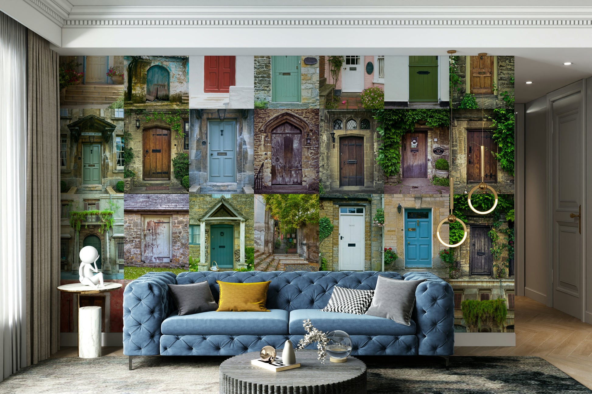 The image has a calm, tranquil feel.

