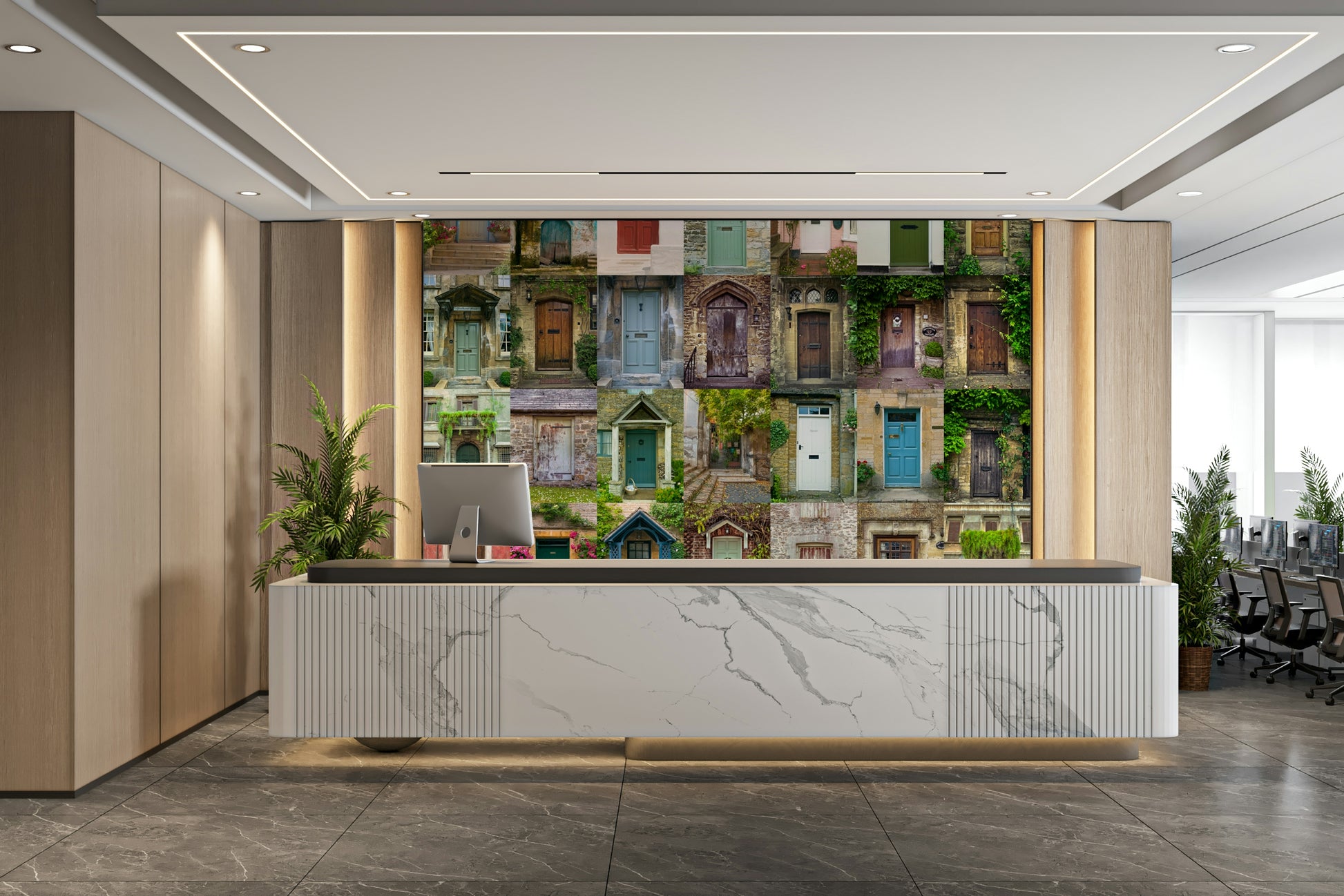 The overall mood is quiet and serene.

