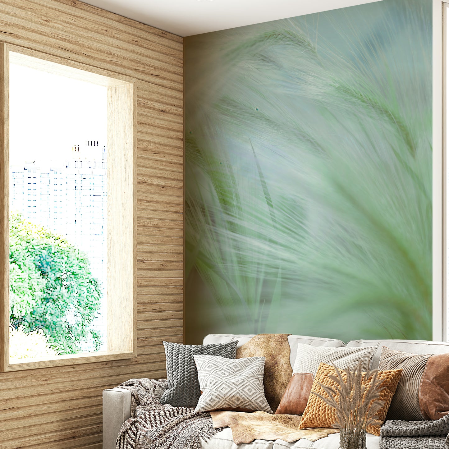 The overall mood is quiet and serene.

