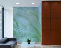 They are spread out in a gentle, peaceful arrangement.

