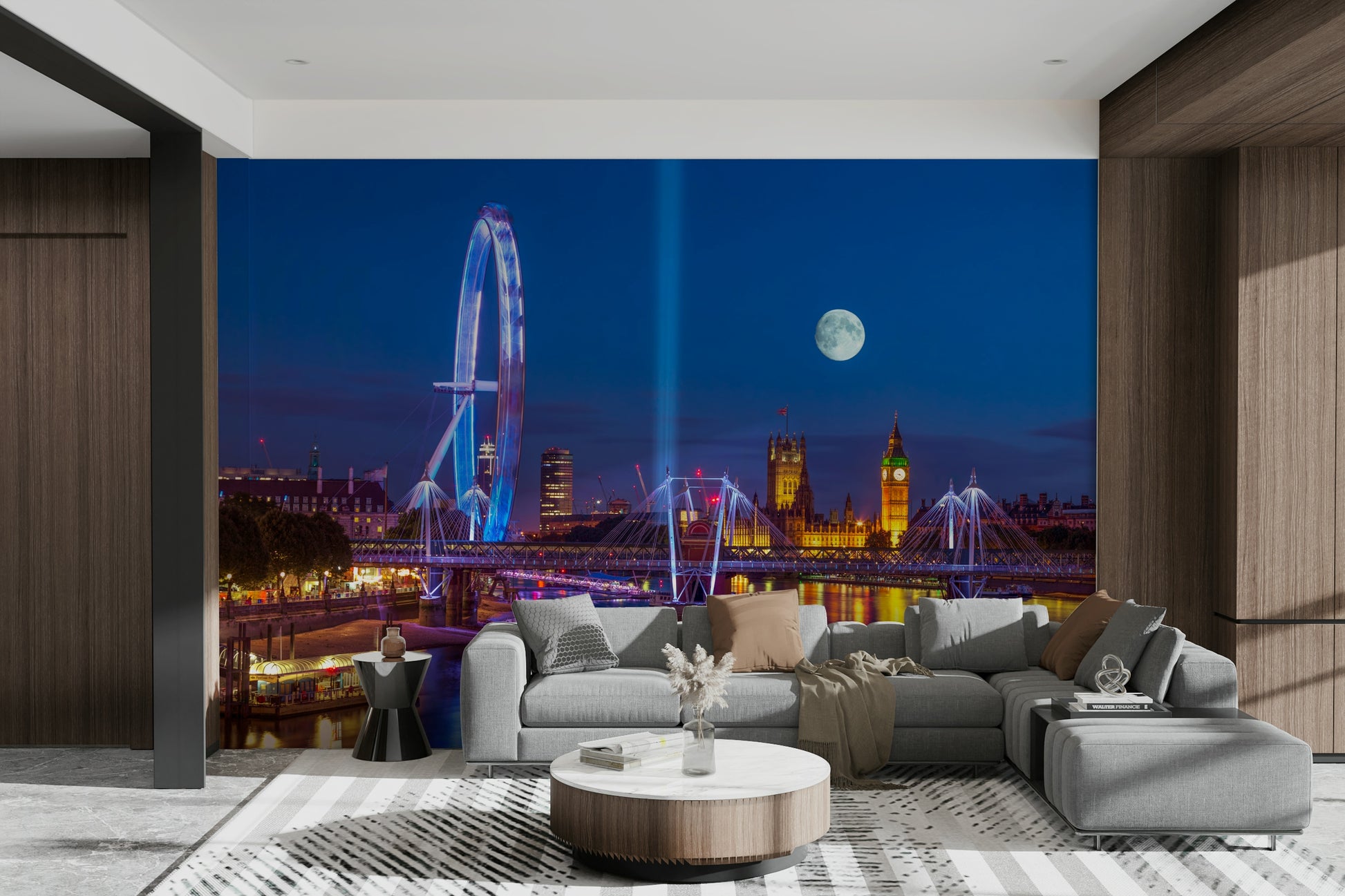 The design feels romantic and peaceful.

