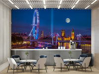 The design offers a sense of a quiet moment in a busy city.

