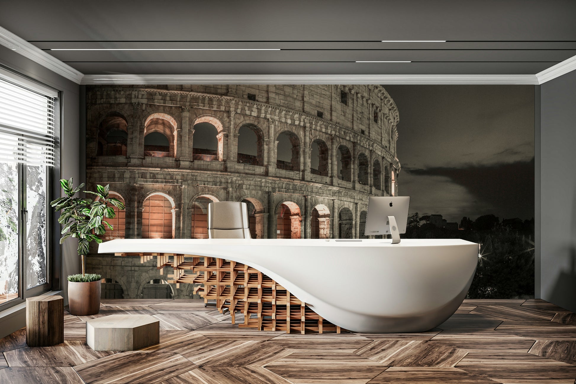 The image has a photorealistic style.

