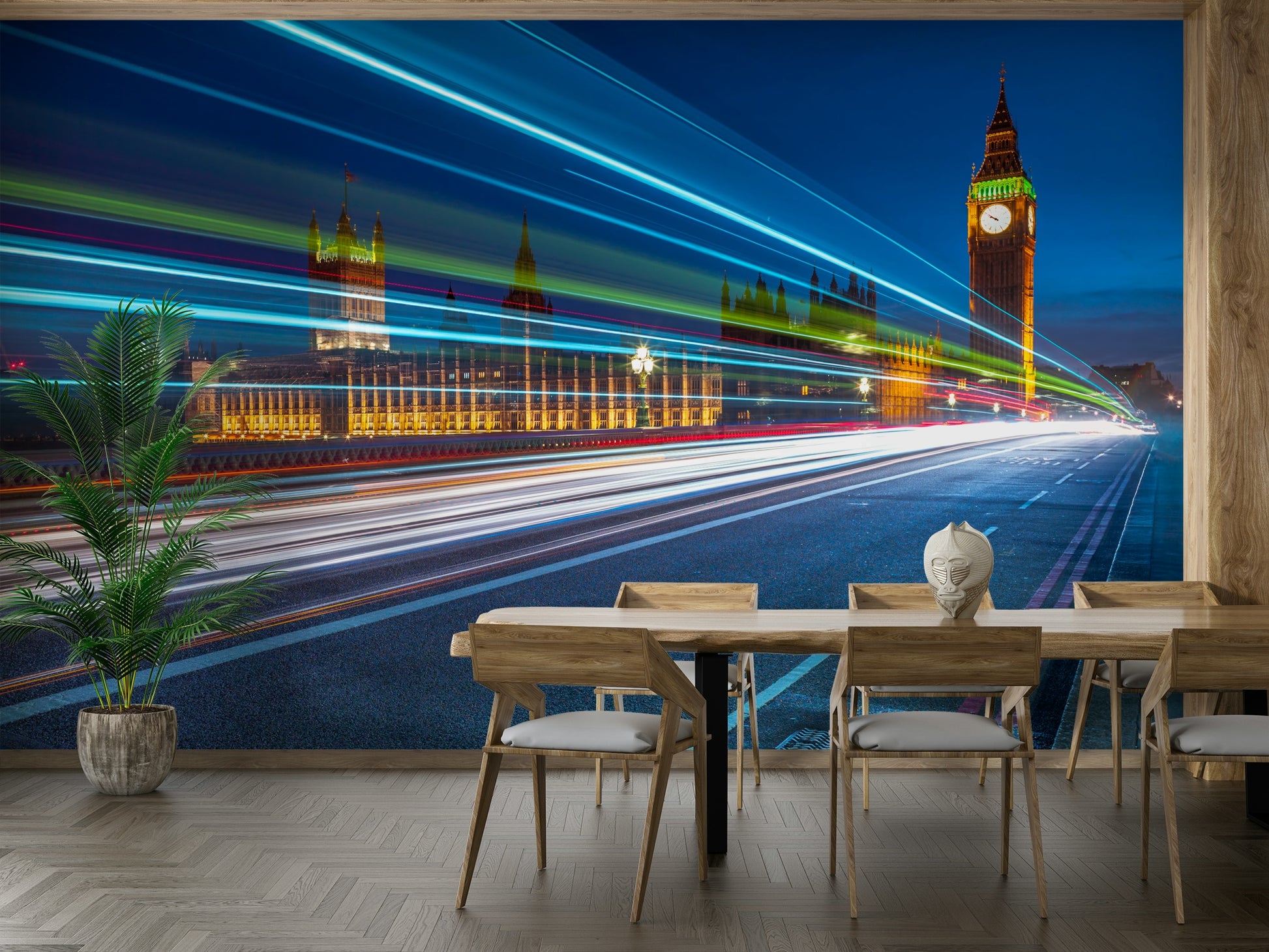 Iconic landmarks like a red double-decker bus or a phone booth are visible.

