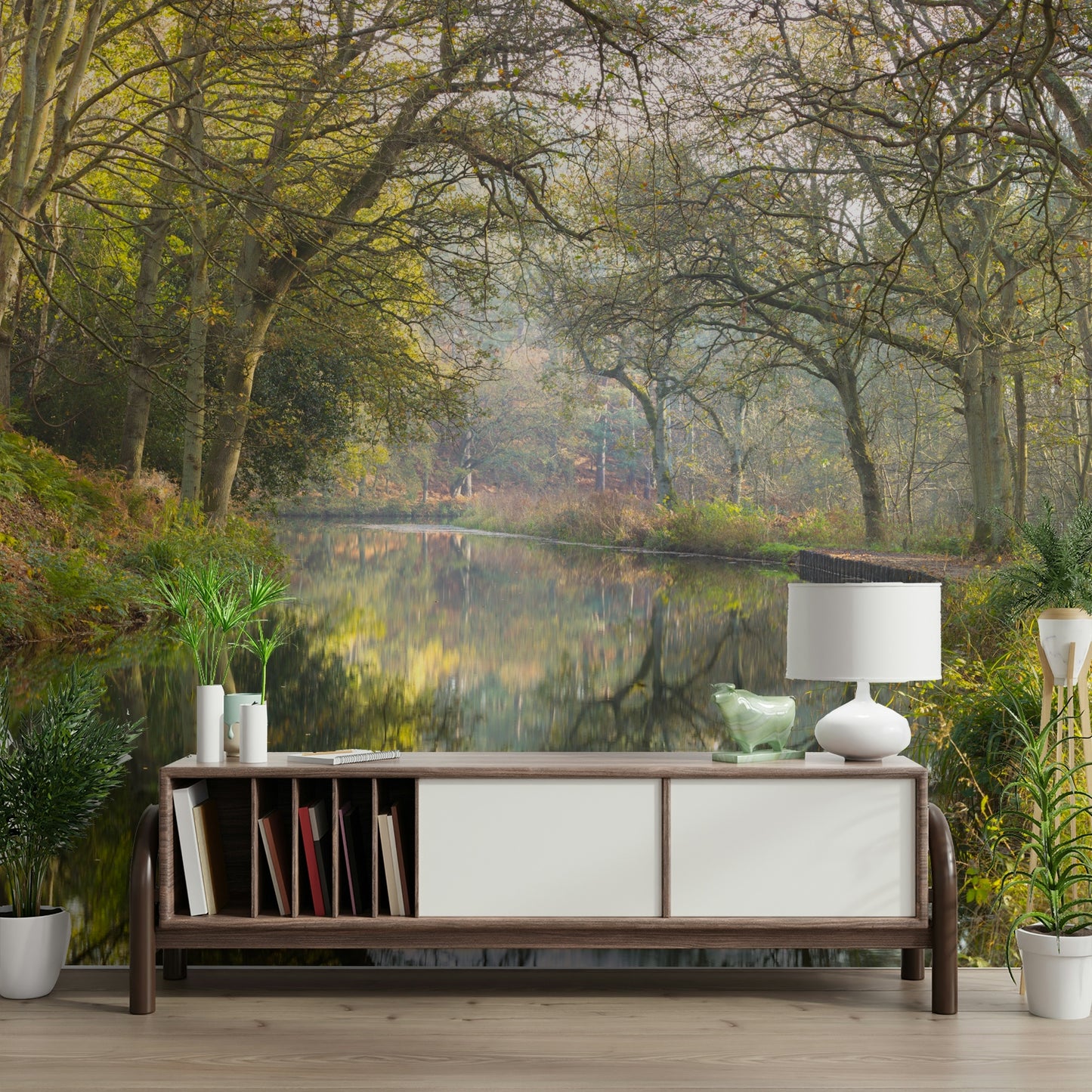 The overall feel is quiet and serene.

