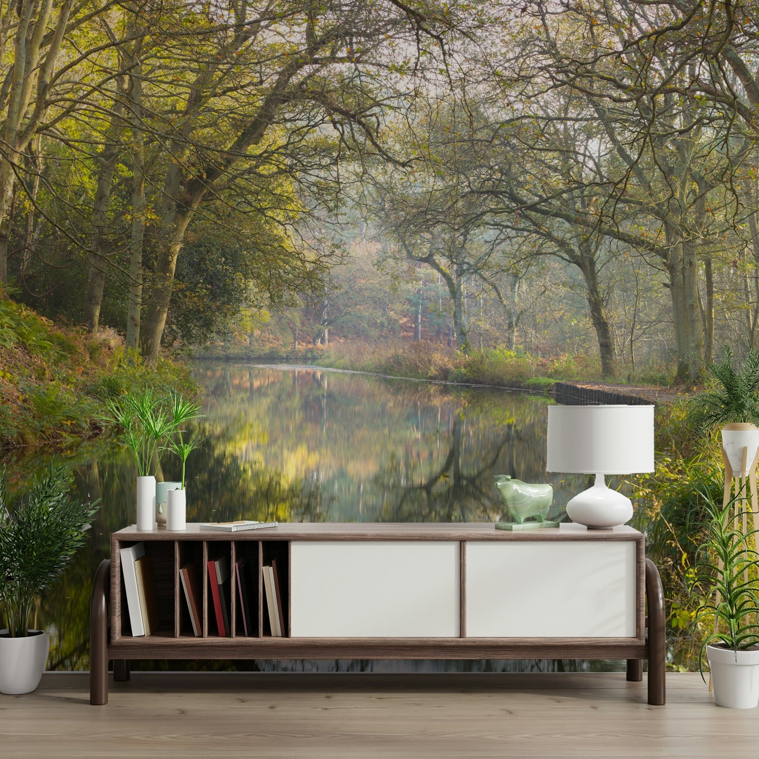 The overall feel is quiet and serene.

