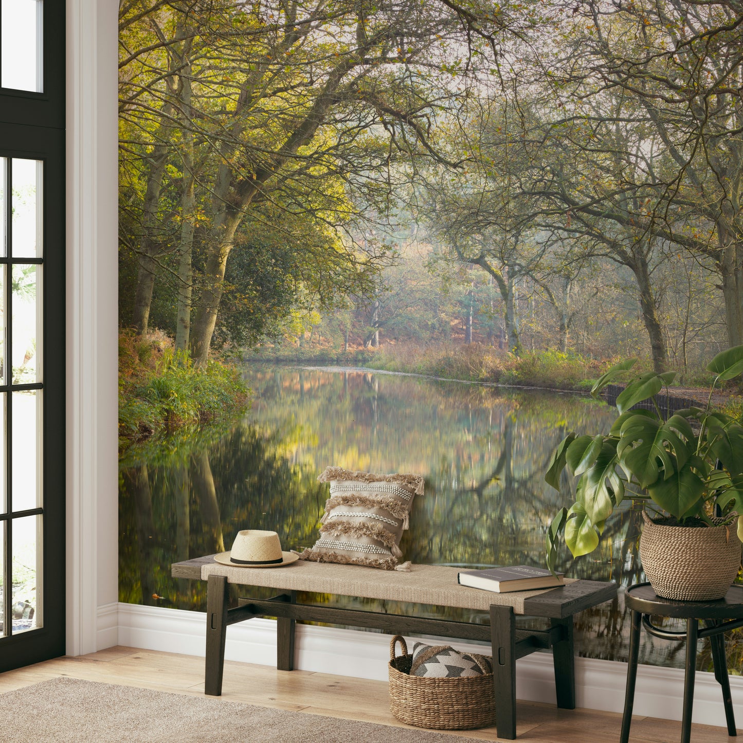 The design has a beautiful, natural aesthetic.

