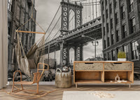 The image has a classic, urban feel.

