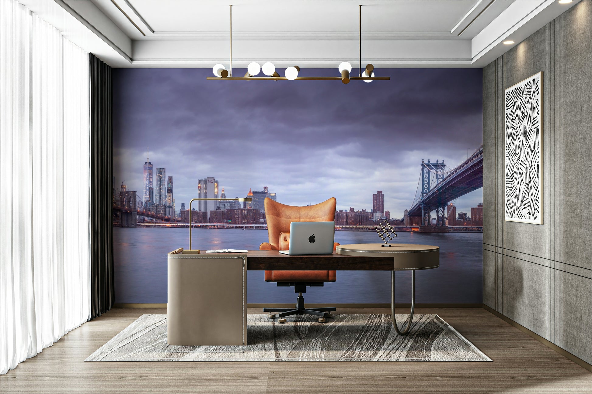 The image has a photorealistic or artistic style.

