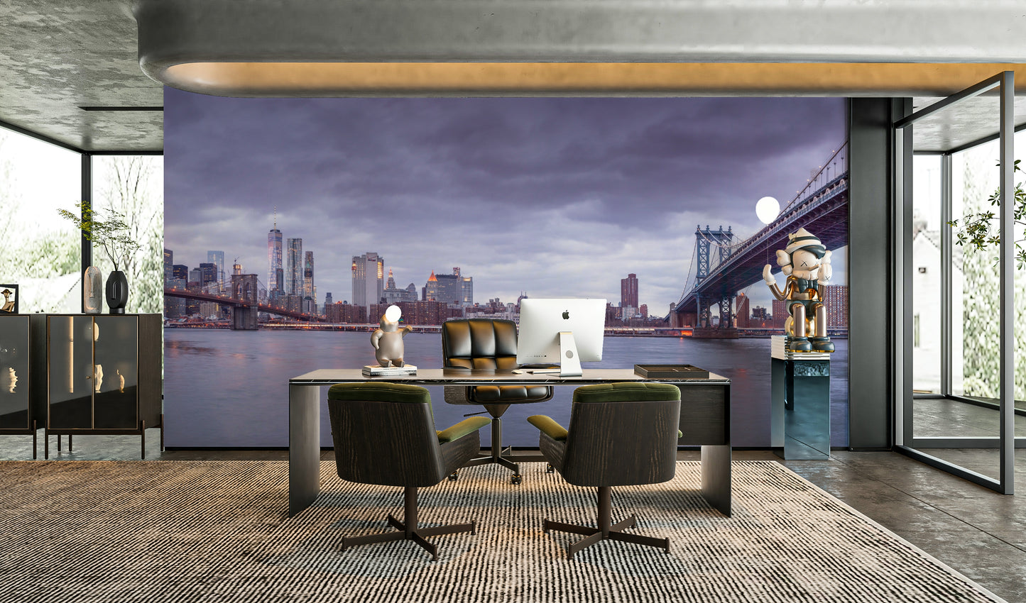 The overall mood is quiet and serene.

