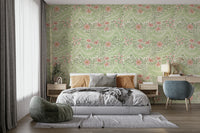 A close-up view shows the fine details of the flower petals and foliage.

