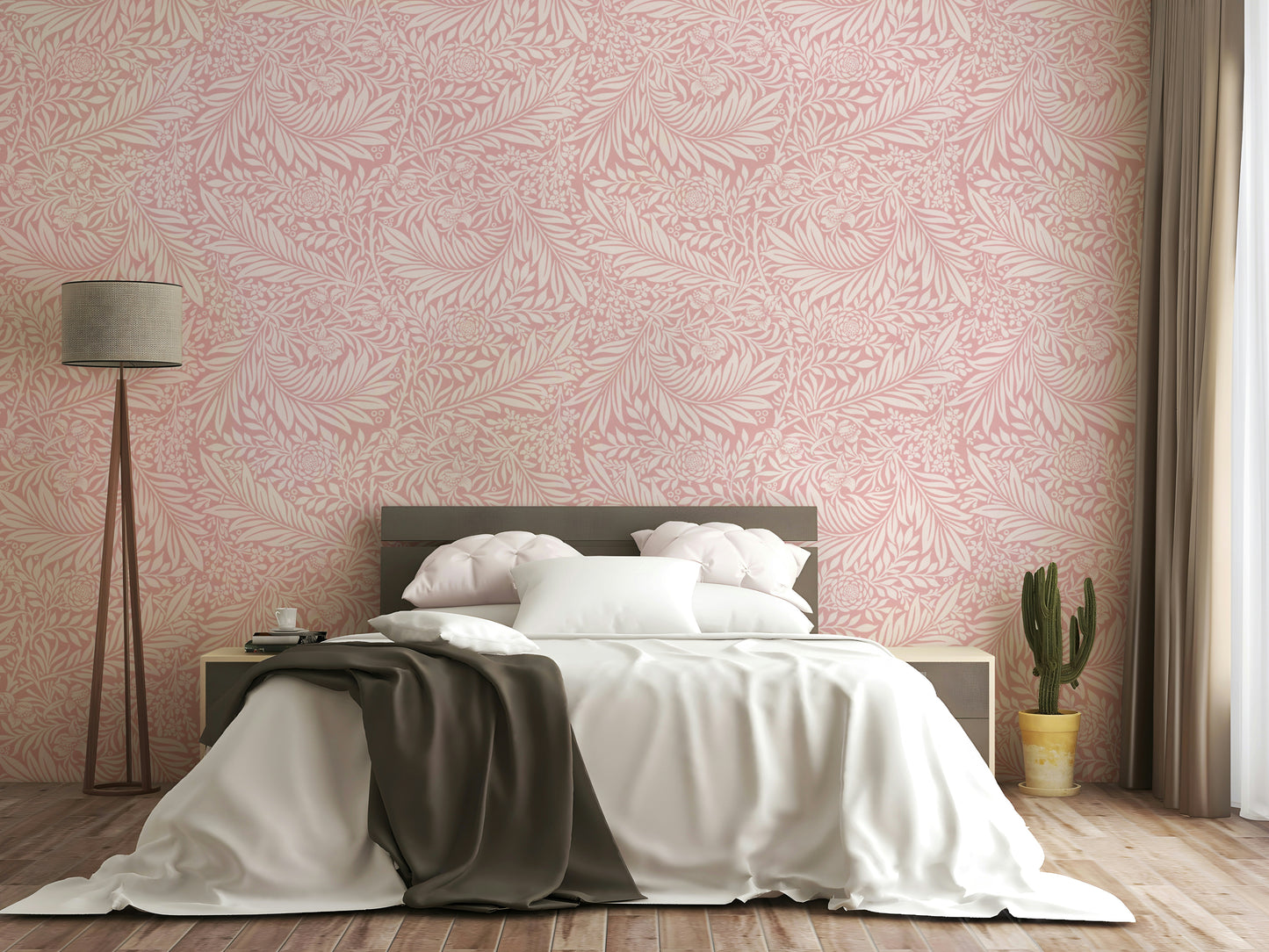 A close-up view shows the fine details of the flower petals and foliage.

