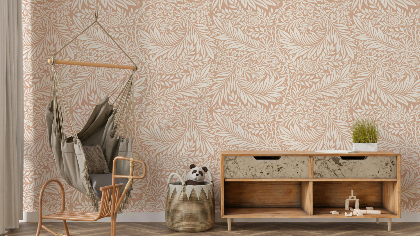 A wallpaper featuring an intricate, detailed pattern.

