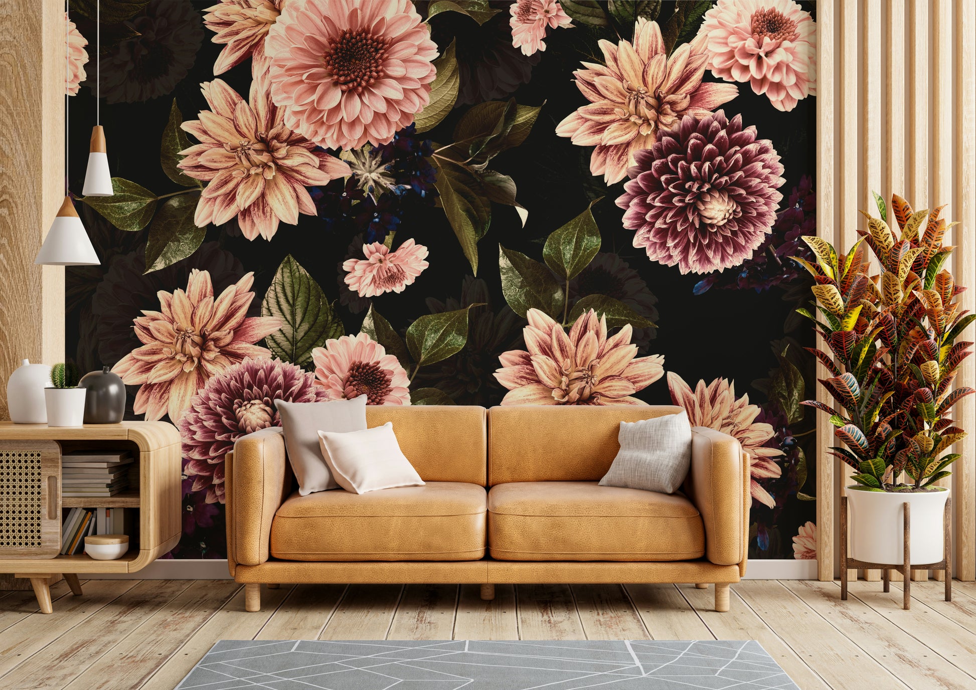 The overall mood is quiet and serene.

