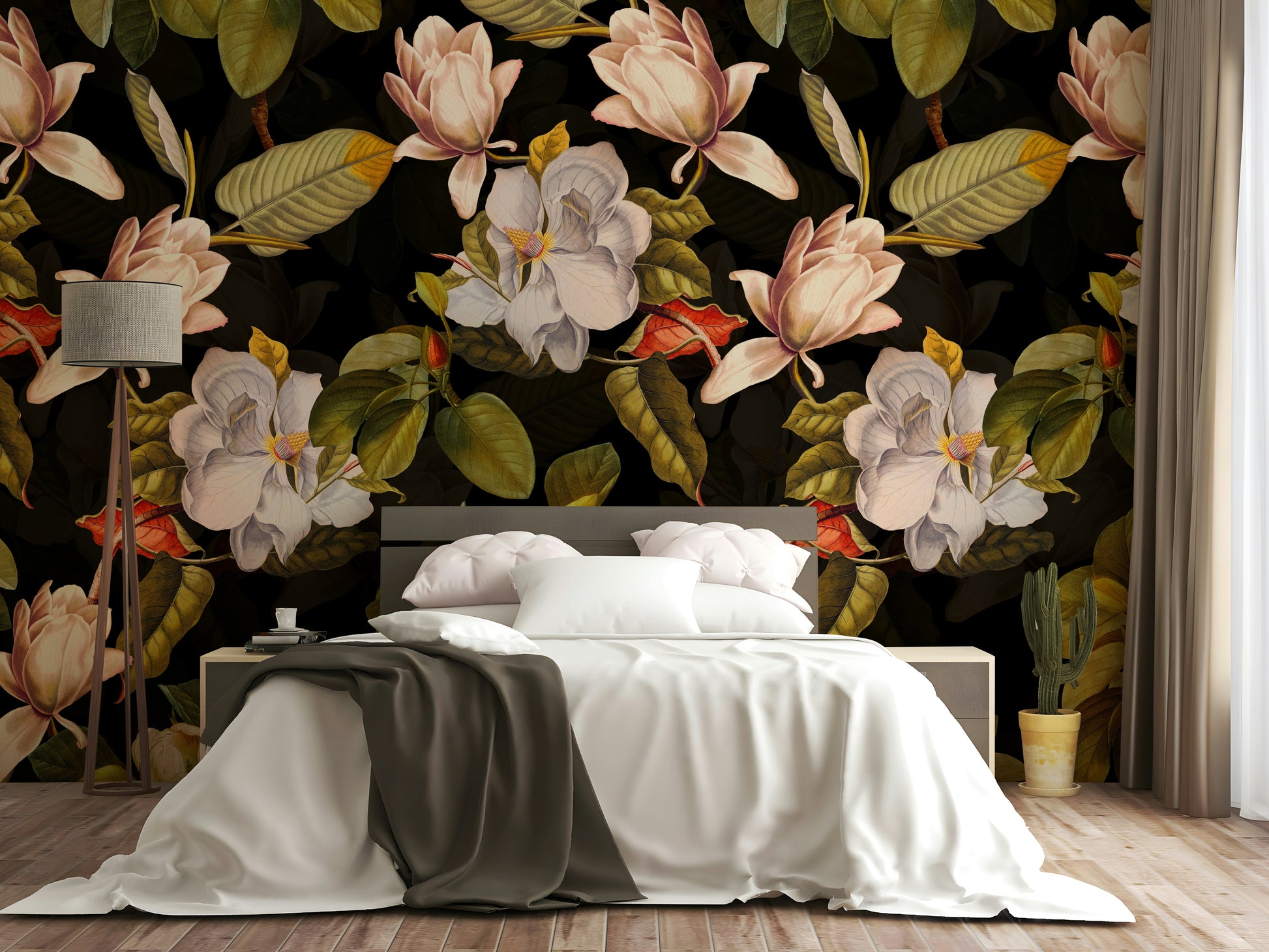 The colors are rich and bold.

