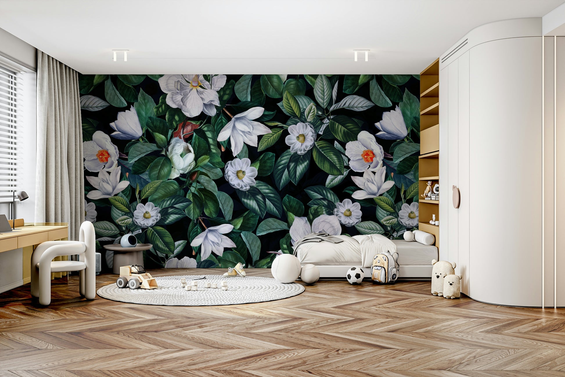 The image has a calm, tranquil feel.

