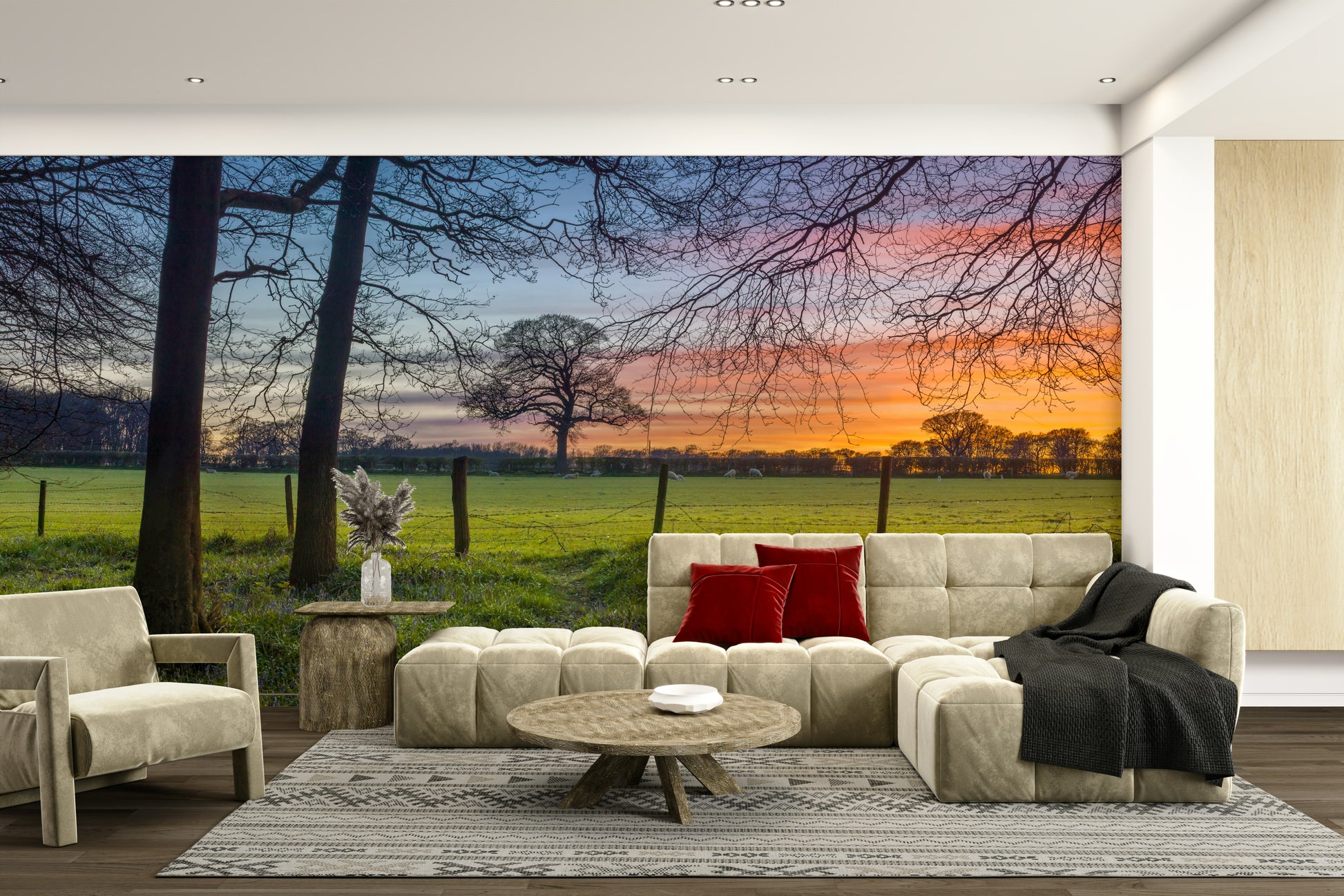 The overall feel is quiet and serene.

