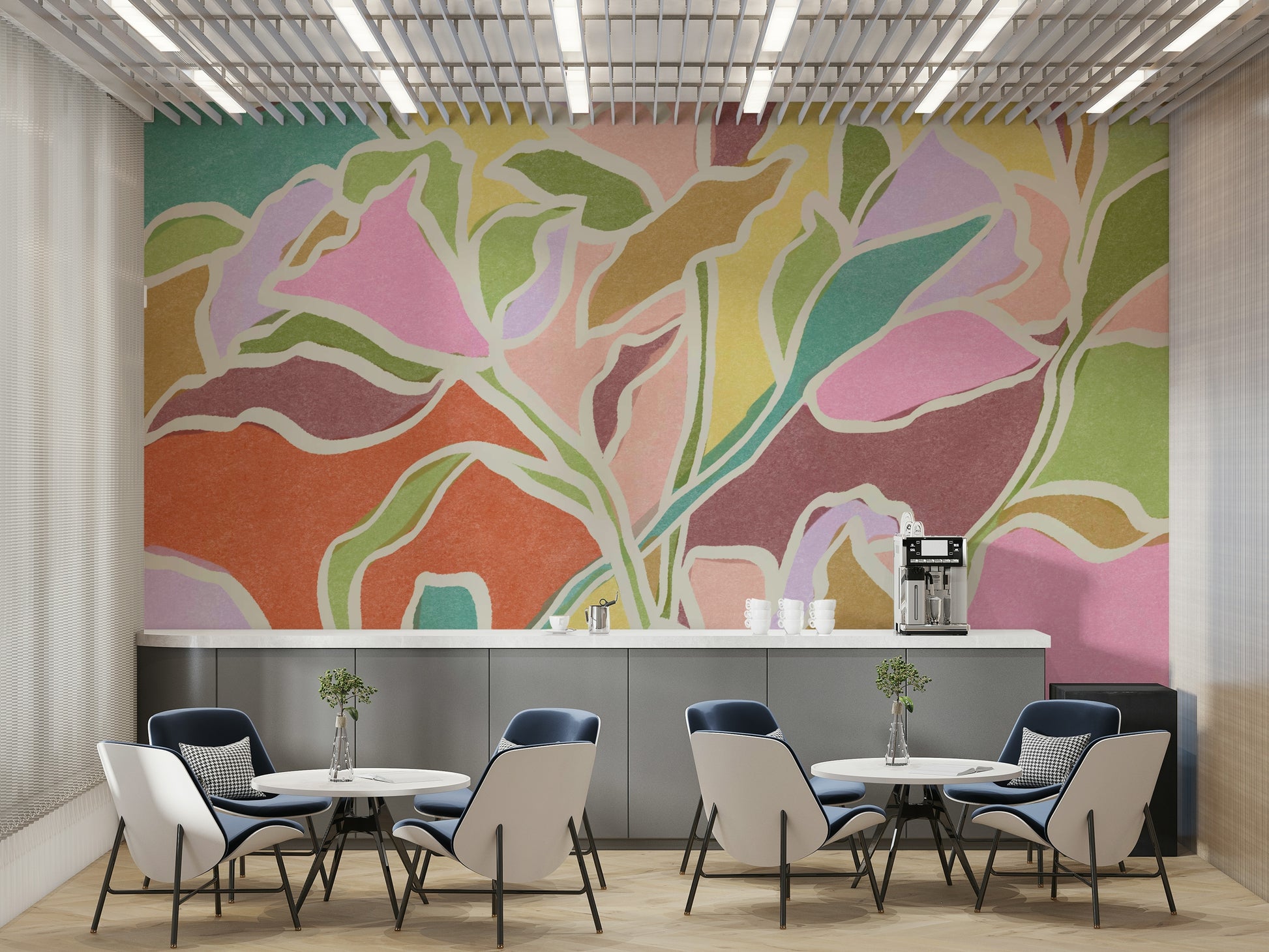 The composition is balanced and uncluttered.

