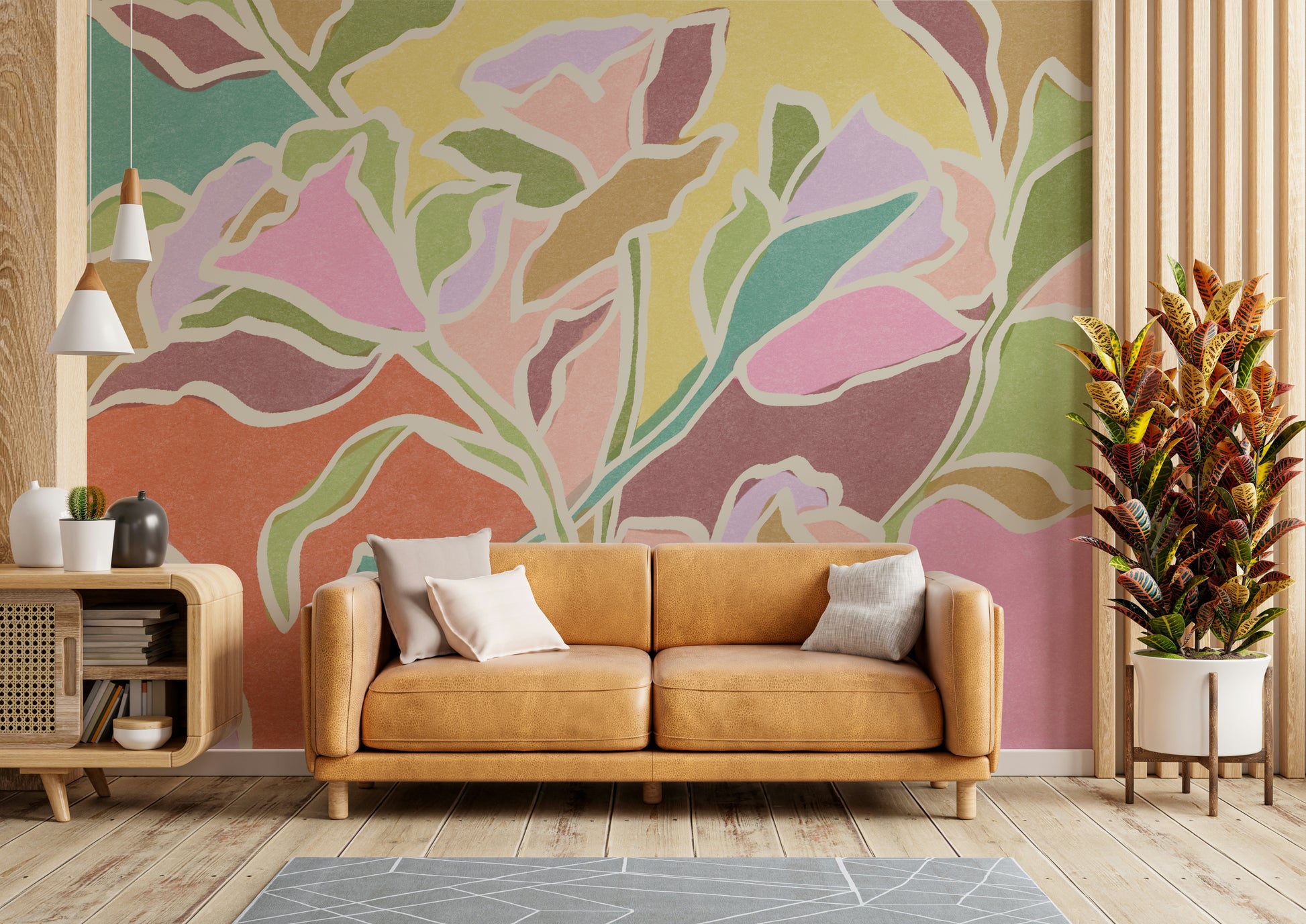 The design has a beautiful, natural aesthetic.

